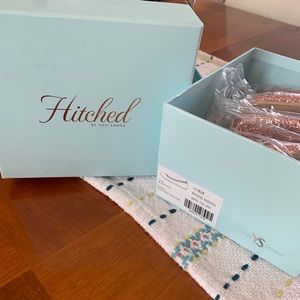 Yosi Samra rose gold bridal flat